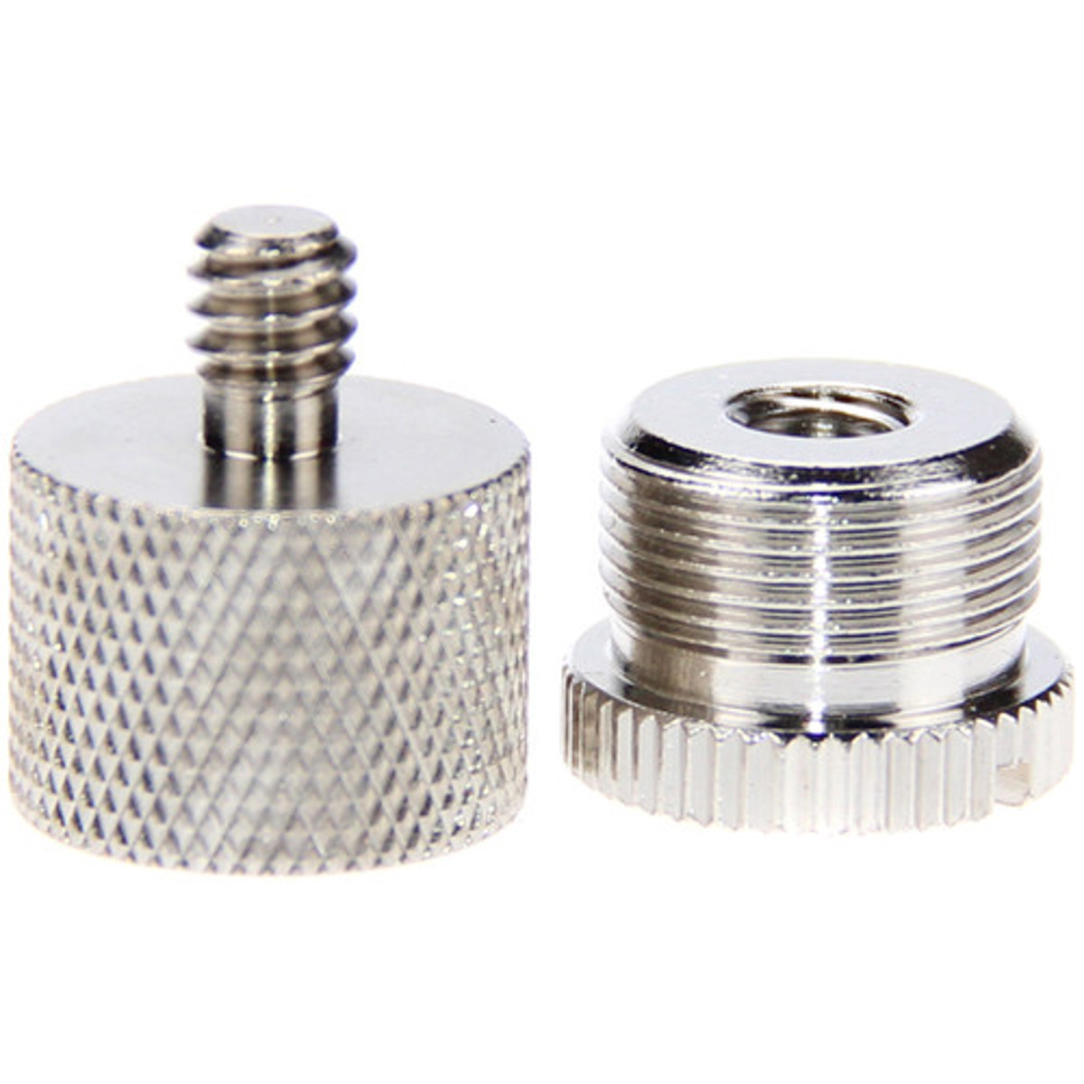 

CAMVATE 1/4"-20 M to 5/8"-27 F & 1/4"-20 F to 5/8"-27 M Microphone Screw Adapter