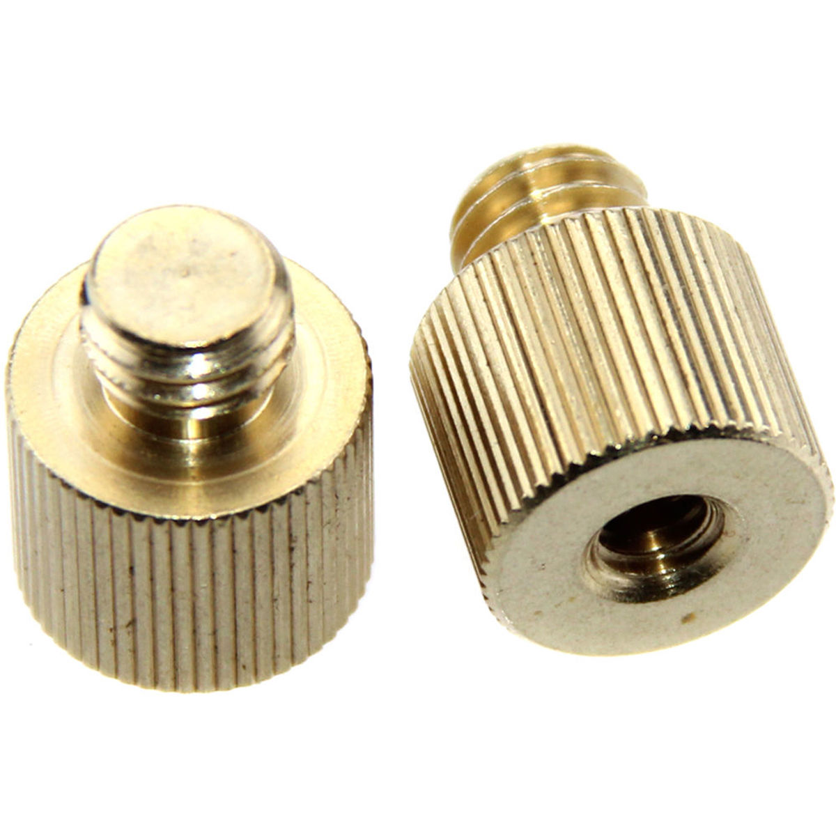 

CAMVATE 1/4"-20 Female to 3/8"-16 Male Screw Adapter for Tripod Plates, 2-Pack