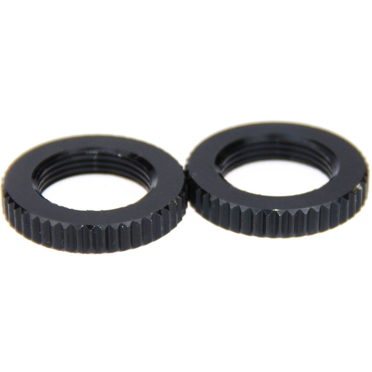 

CAMVATE 5/8"-27 Dual Lock Nut for 5/8" Cold Hot Shoe Adapter Screw Mount, 2-Pack
