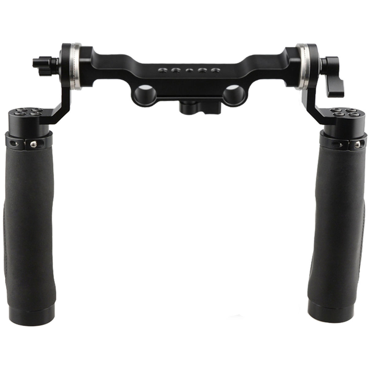 

CAMVATE Black Leather Handle Mount Rig & 15mm Rod Clamp w/ ARRI Rosette Adapter