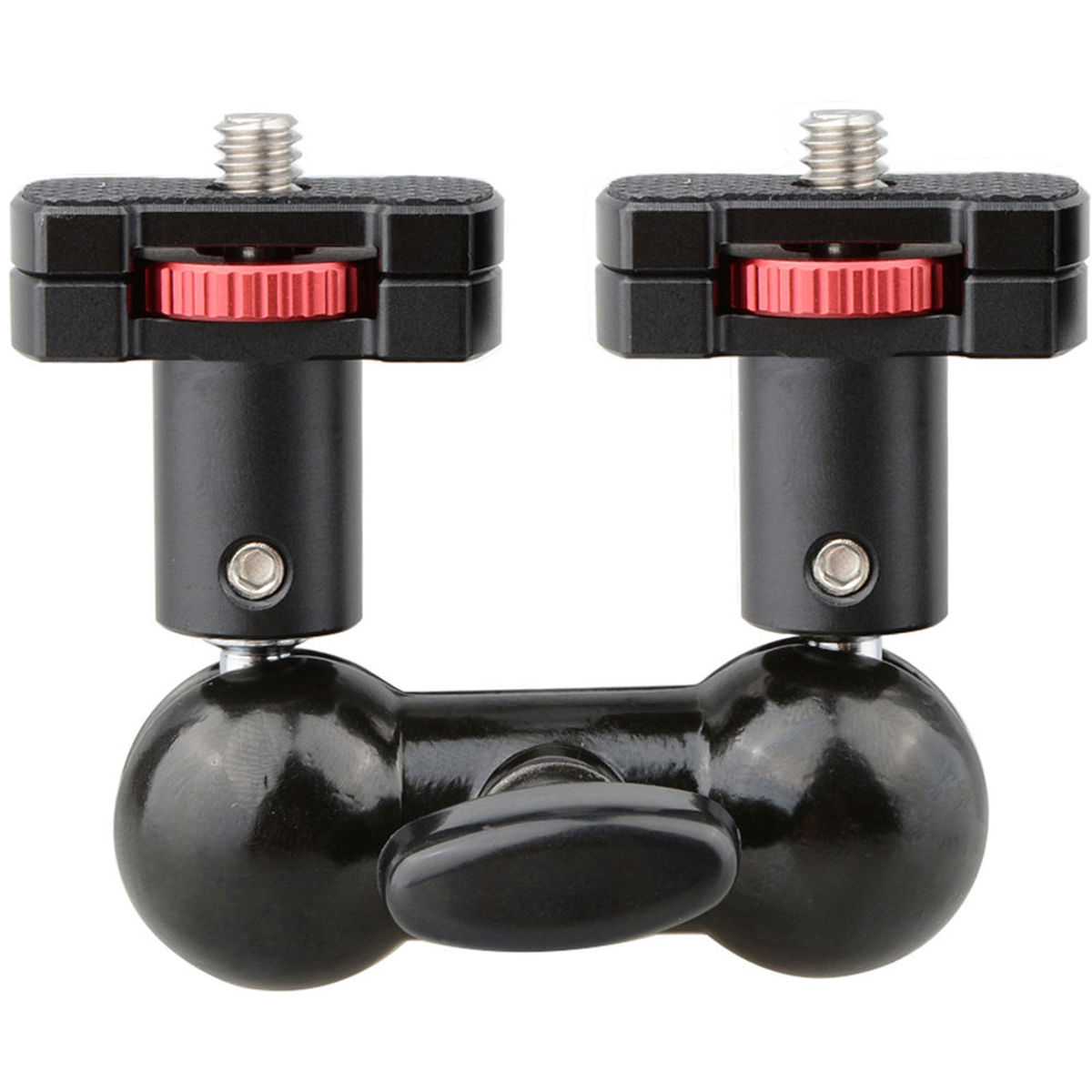 

CAMVATE 360 Degree Rotating Double Ball Head Micro Rod Mount with 1/4"-20 Nuts
