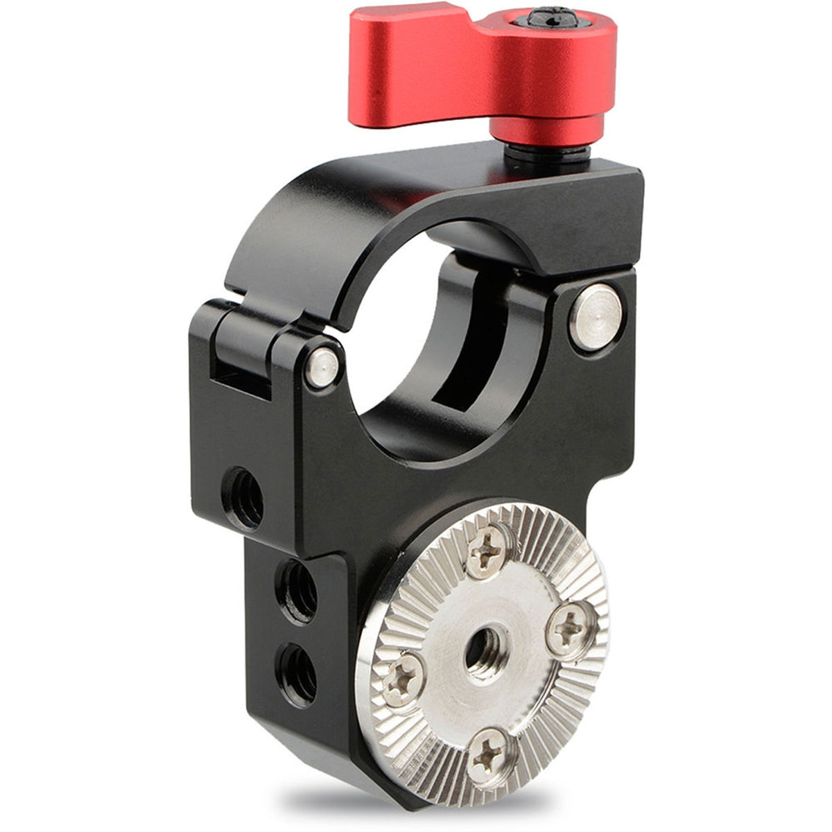 

CAMVATE 25mm Single Rod Clamp with Arri Rosette Lock, Red Thumbscrew