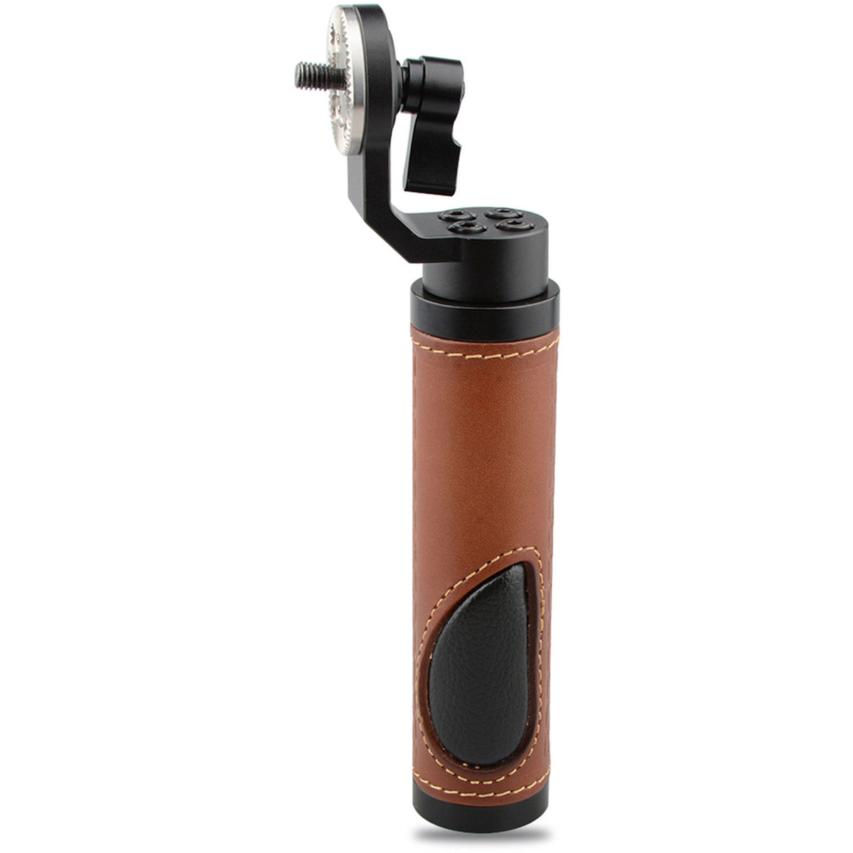 

CAMVATE ARRI-Style Leather Rosette Handle Grip, Brown