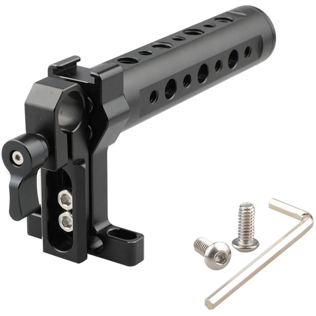 

CAMVATE Top Cheese Handle, Rod Clamp for GH5, 5D Mark III Cam Rig, Black Wingnut