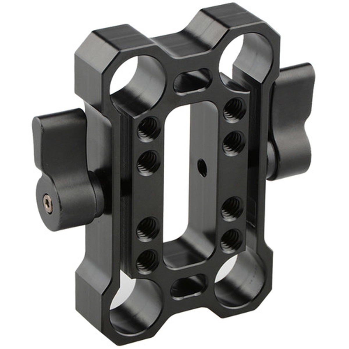 

CAMVATE Offset Railblock 15mm Rod Clamp, Black Knob