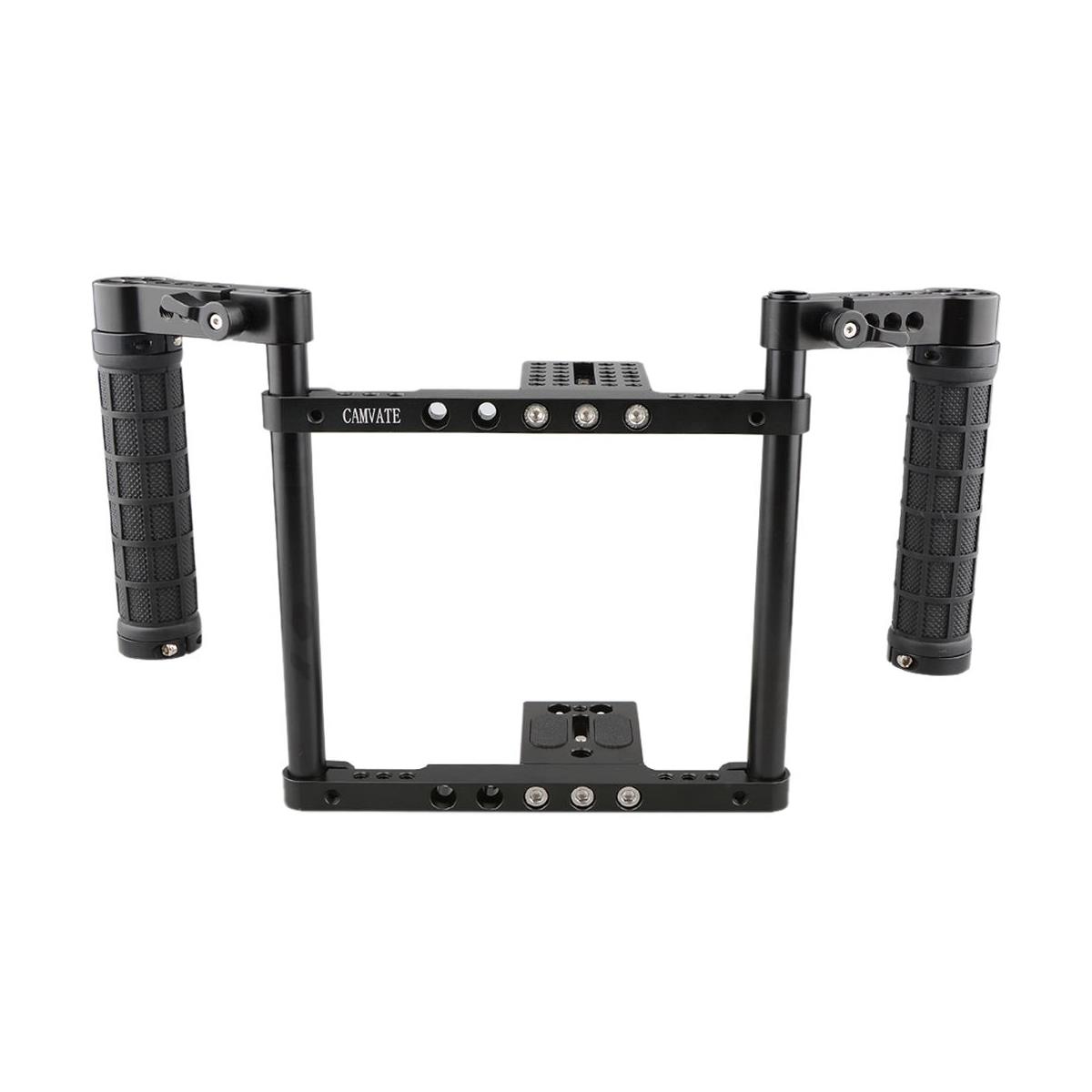 Image of CAMVATE Full Frame DSLR Camera Cage Rig for Mark III/GH5