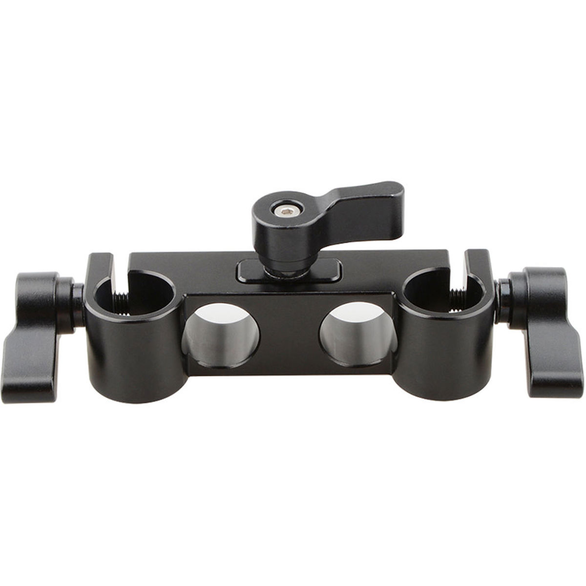 

CAMVATE Offset Railblock Clamp 15mm Right Angel Rod Clamp, Black Knob