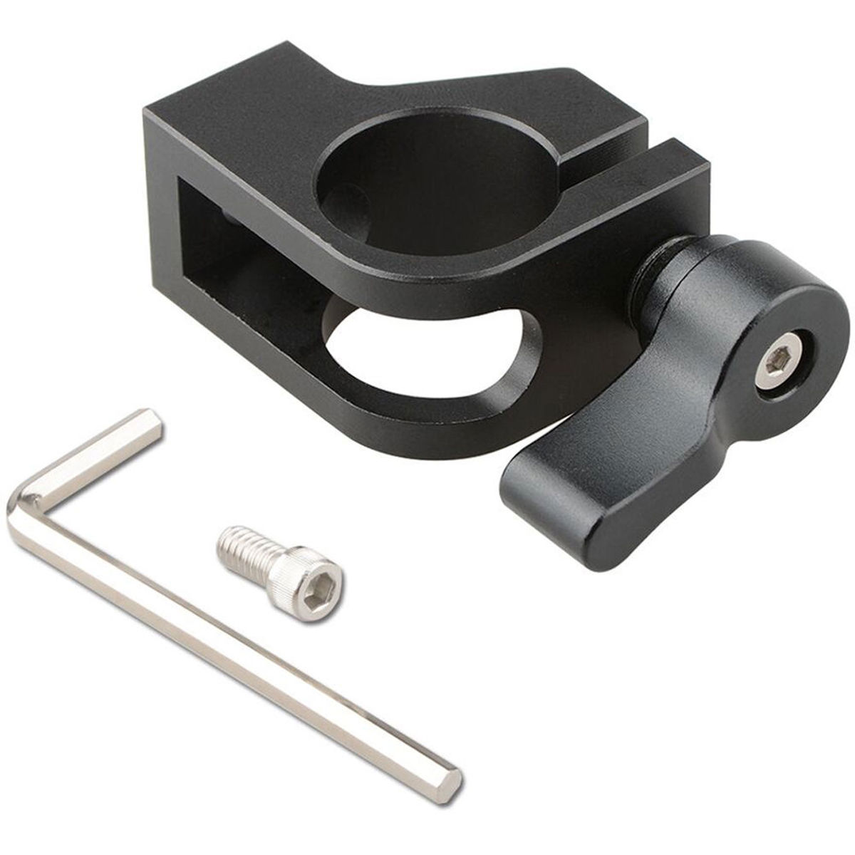 

CAMVATE 19mm Single Rod Clamp with Thumb Knob, Black