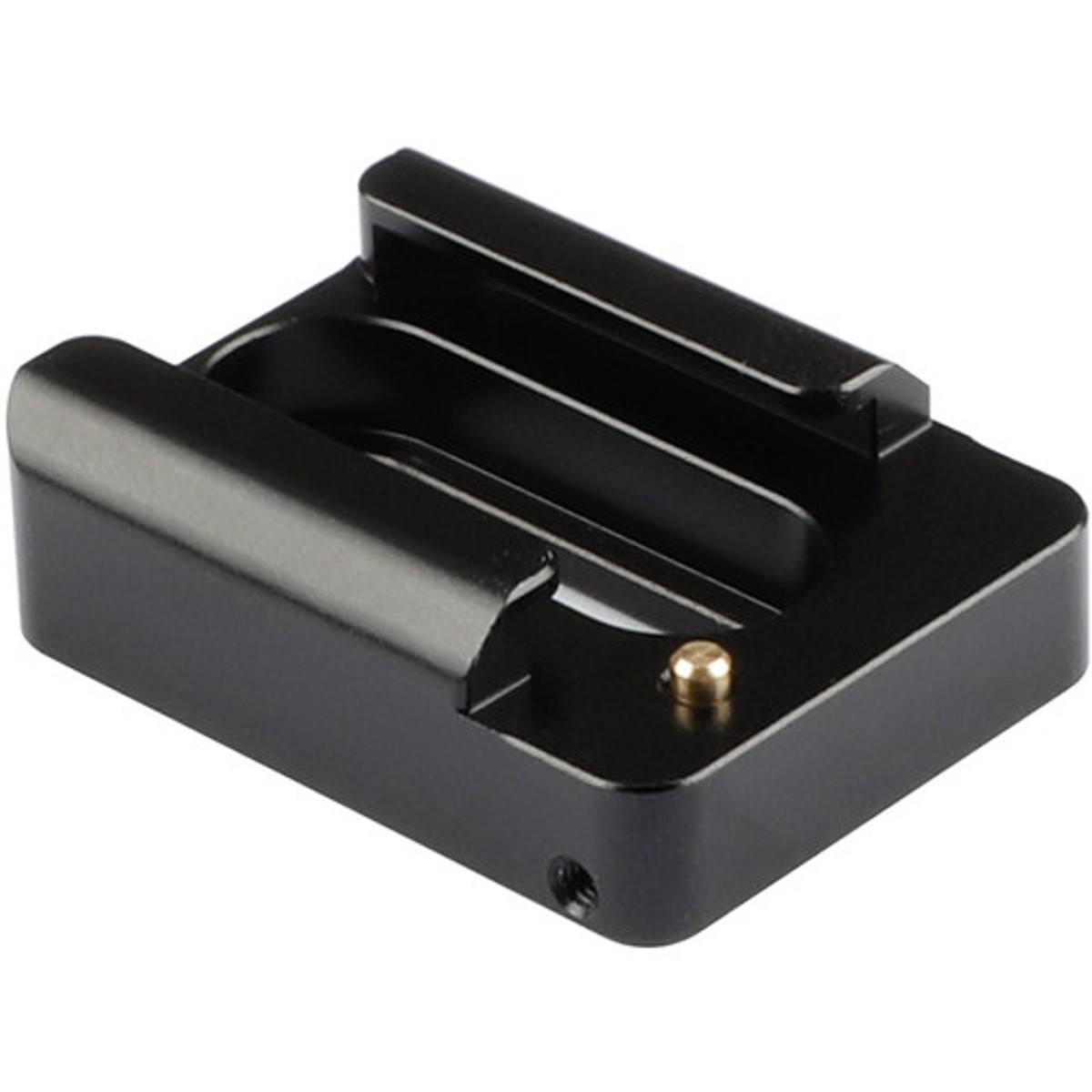

CAMVATE Dual 1/4"-20 Mount to Shoe Adapter, Brass Safety Tab