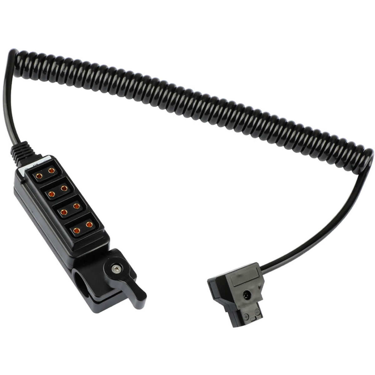 

CAMVATE D-Tap Male to 4-Port Female Hub Cable w/ Cheese Plate and 15mm Rod Clamp