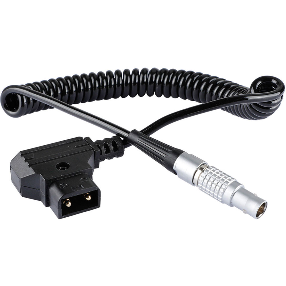

CAMVATE D-Tap to LEMO 2-Pin Male Coiled Power Cable