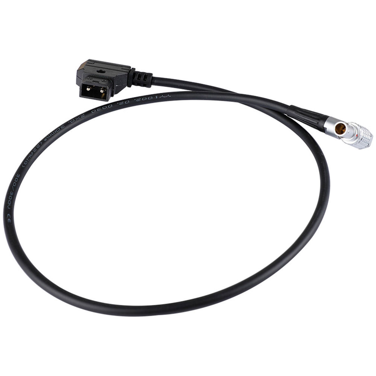 

CAMVATE D-Tap Male to Right Angle LEMO 2-Pin Power Cable, 23.6"