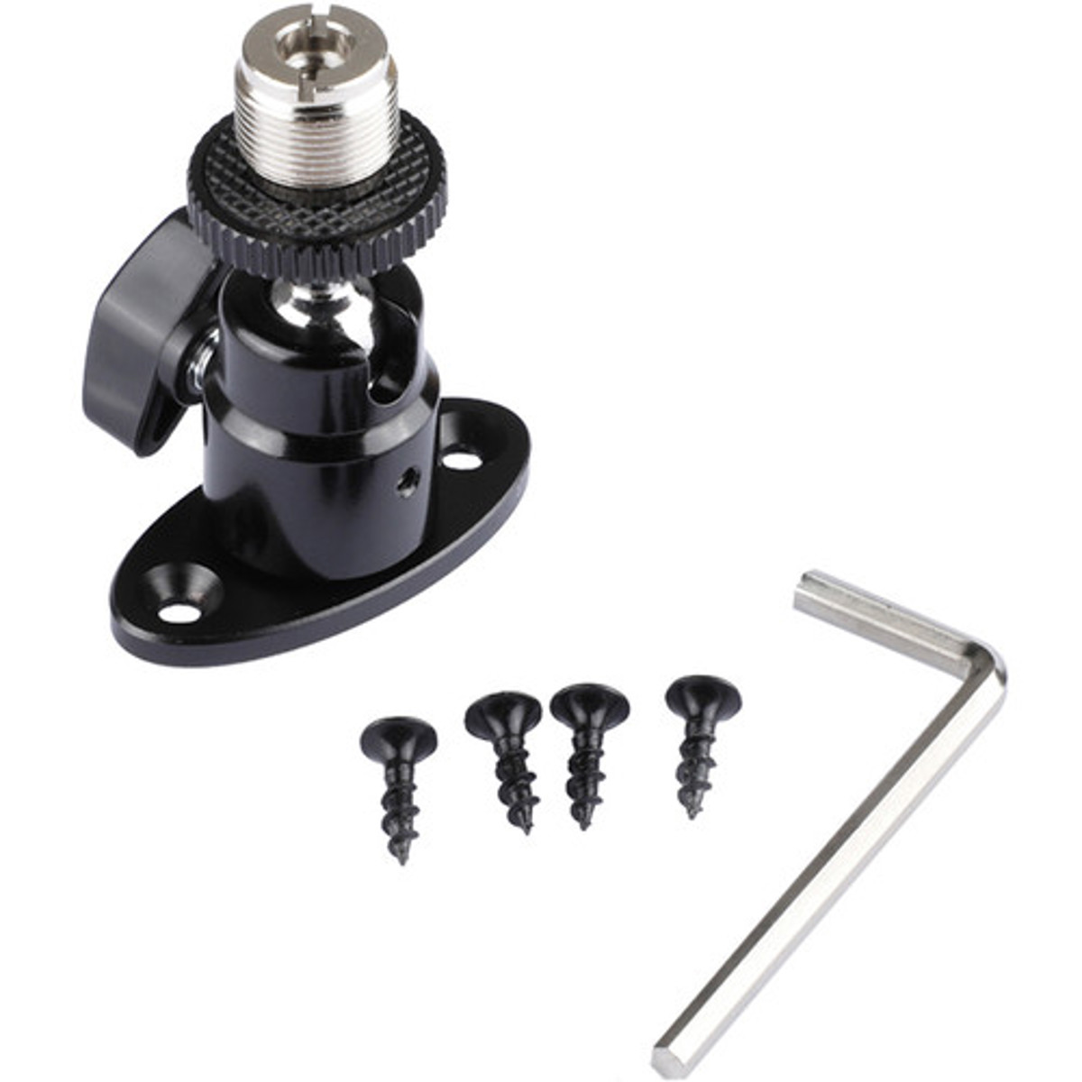 

CAMVATE Table/Ceiling/Wall Mount w/ 5/8"-27 Mini Ball Head and Mic Adapter Screw