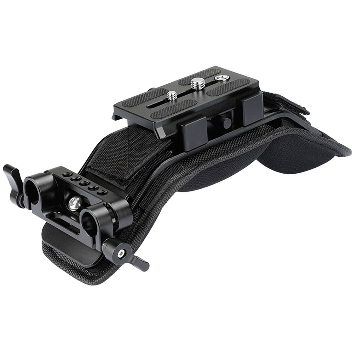 

CAMVATE Shoulder Mount with 15mm Dual Rod Clamp & Manfrotto Standard QR Plate