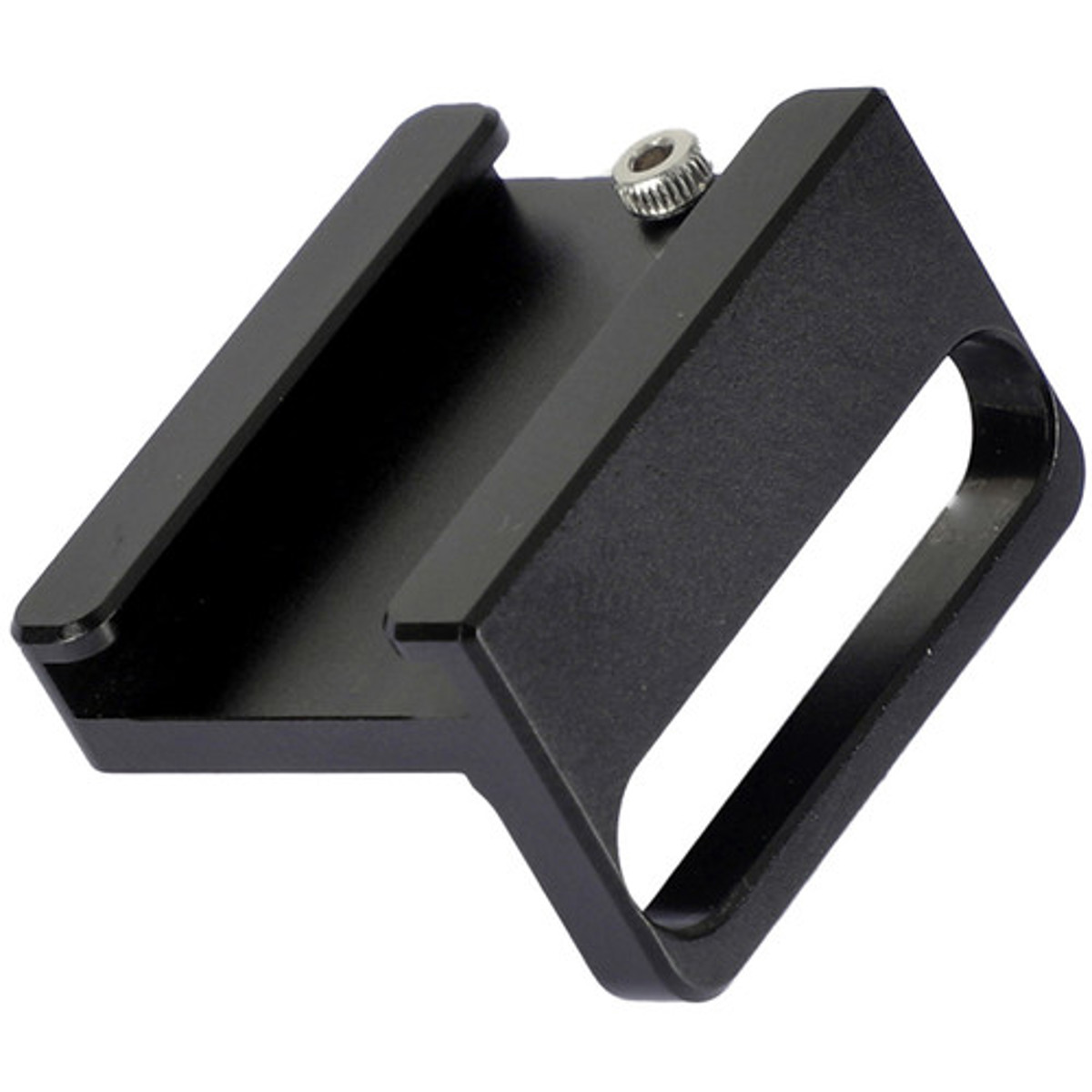 

CAMVATE Cold Shoe Mount Adapter Vertical Type with Mounting Slot, Black