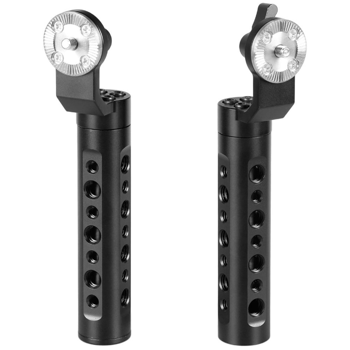 

CAMVATE Aluminum Cheese Handle with ARRI Rosette M6 Thumbscrew Knob, 2 Pack