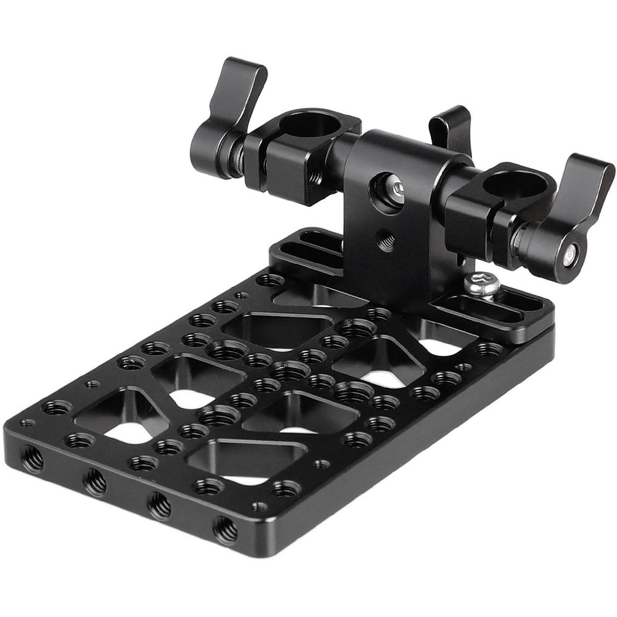 

CAMVATE Battery Backboard Cheese Plate, 360deg. Swivel 15mm Rod Clamp