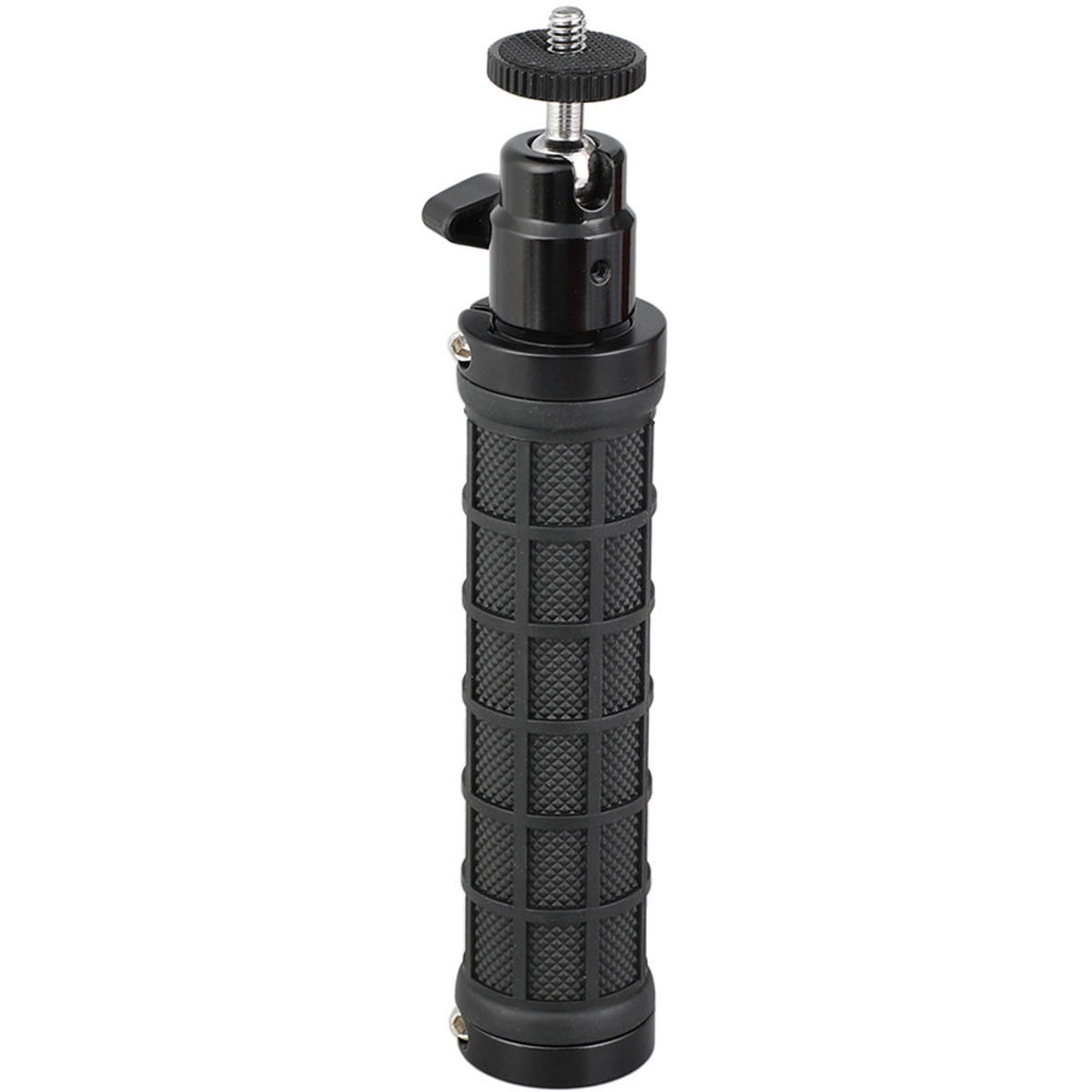 

CAMVATE Rubber Handle Grip with 1/4"-20 Mini Ball Head, Black