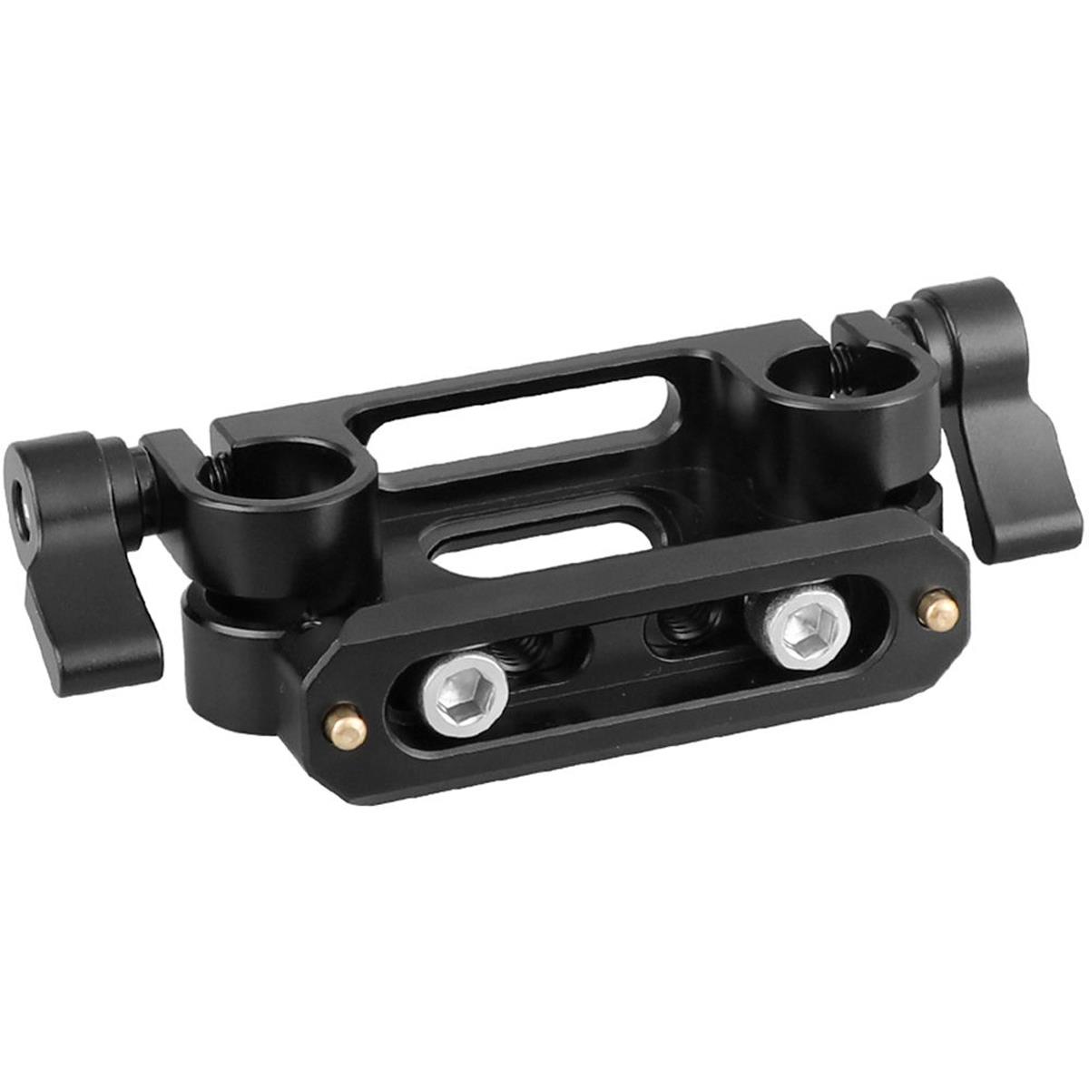 Image of CAMVATE 15mm Dual Rod Clamp with 70mm NATO Safety Rail