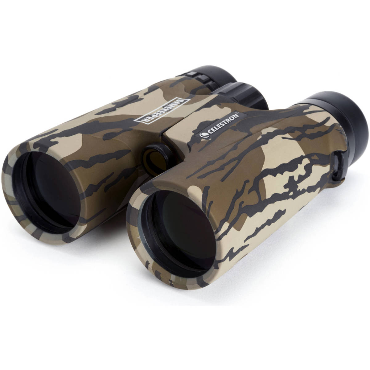 

Celestron 10x42 Gamekeeper Roof Prism Binocular with 5.6 Degree AoV, Camouflage