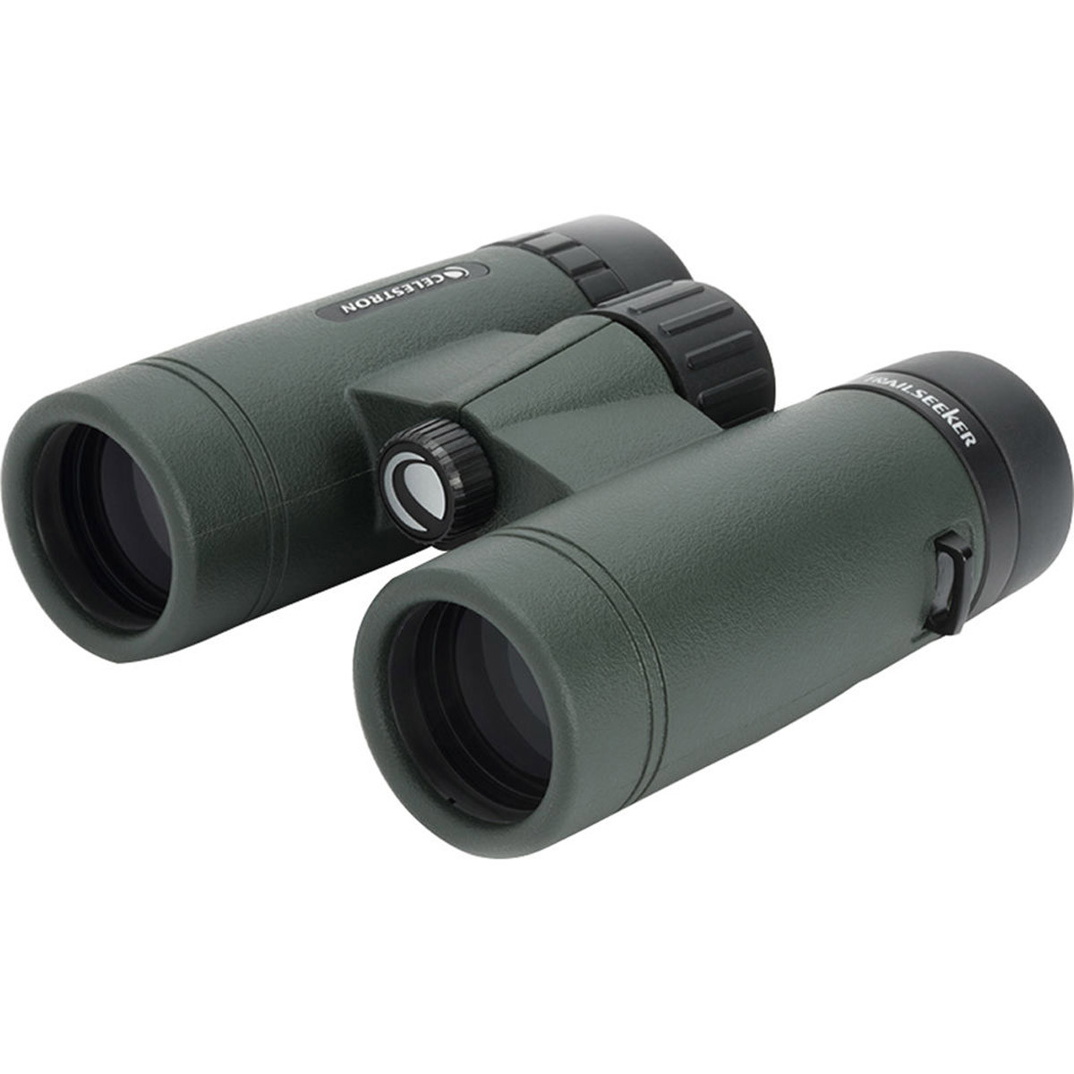 

Celestron 8x42 TrailSeeker Roof Prism Binocular, 8.1 Degree Angle of View, Green