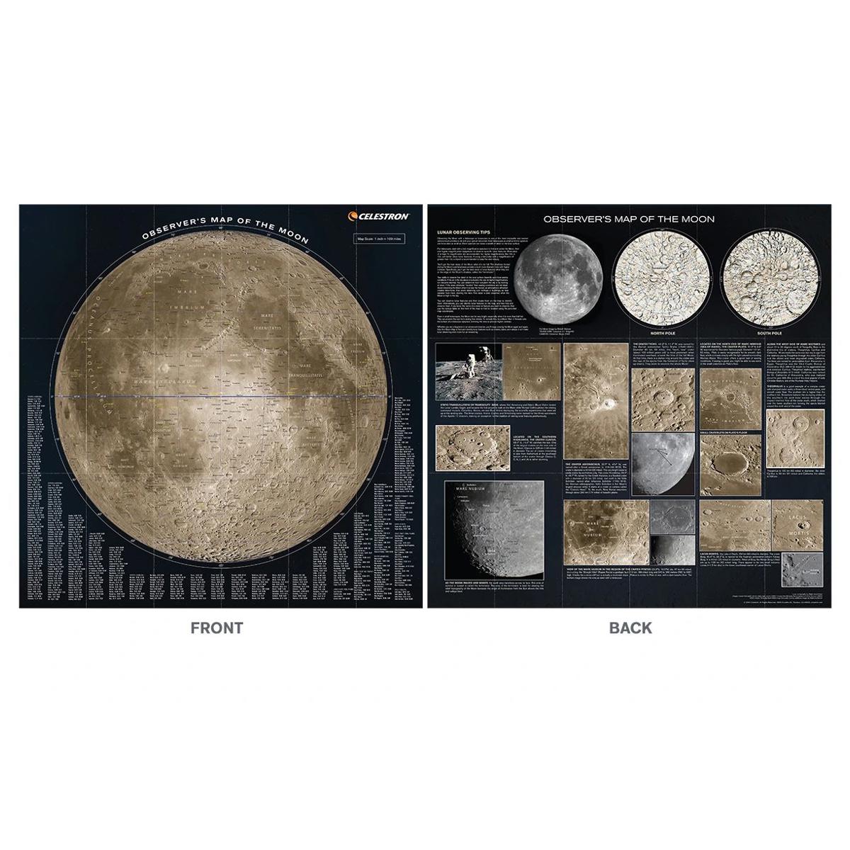 

Celestron Observer's Map of The Moon