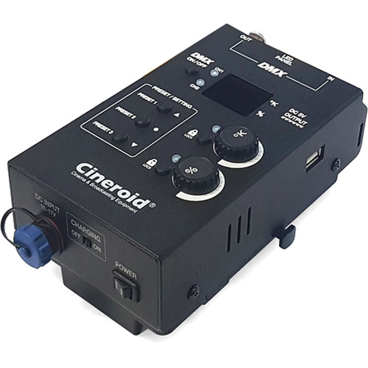 

Cineroid FL-DV Ballast for FL400/FL800 with DMX, V-Mount