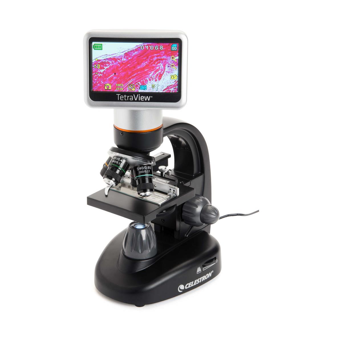 Image of Celestron Tetraview LCD Digital Microscope