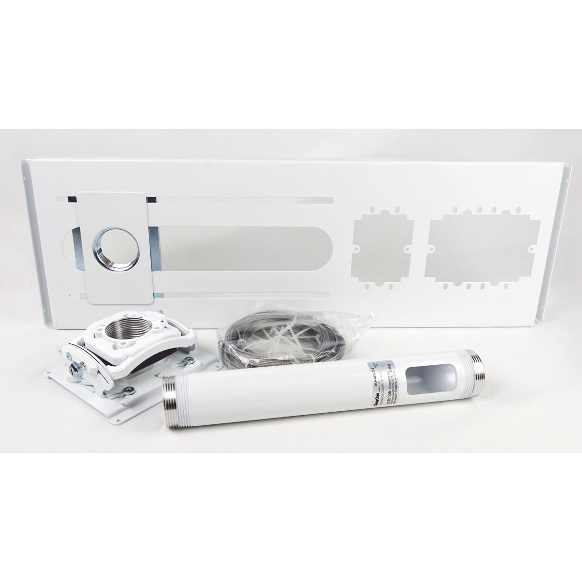 

ClearOne Standard Ceiling Mounting Kit with 24" Suspension Column, White