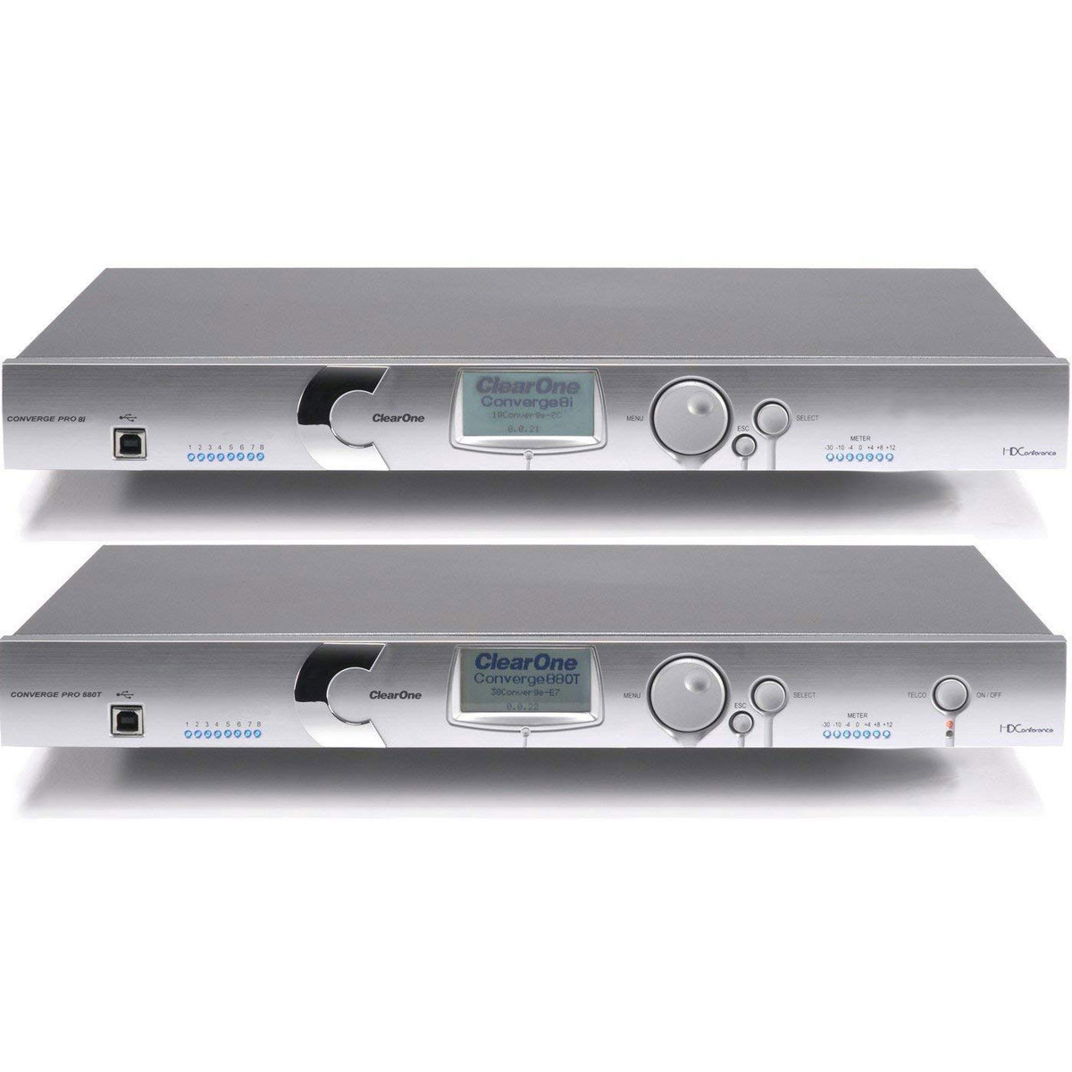 

ClearOne CONVERGE Pro 880T 8-Ch Mixer and CONVERGE Pro 8i 8-Ch Mixer Bundle