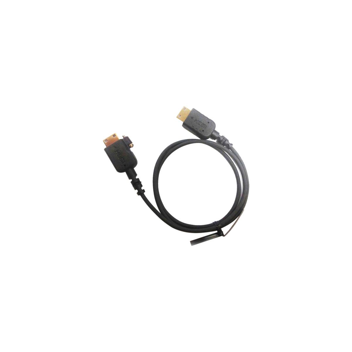 Image of Connex 50cm (19.68&quot;) Mini-HDMI with Screw to Mini-HDMI Cable