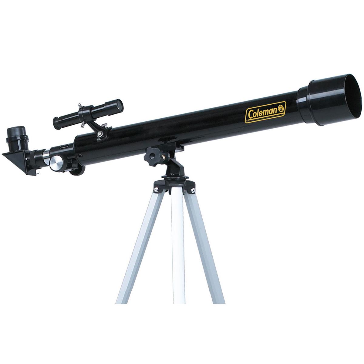Image of Coleman Astrowatch AT50 625x50 Refractor Telescope with 5x20 Finderscope