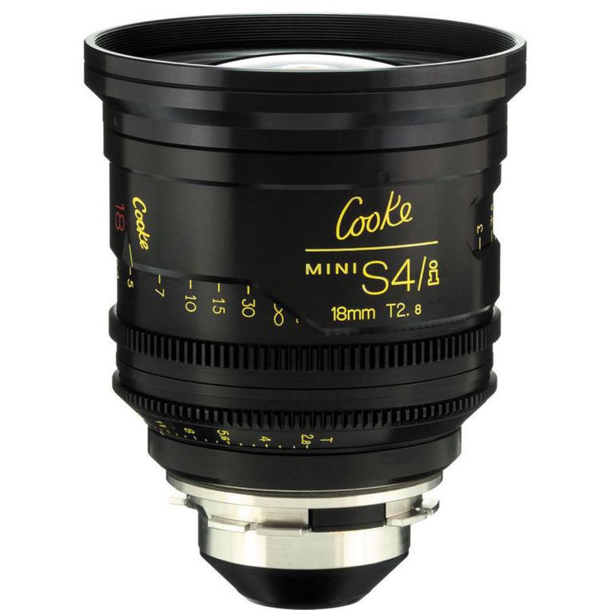 

Cooke 18mm T2.8 miniS4/i Cine Lens for PL Mount, Feet