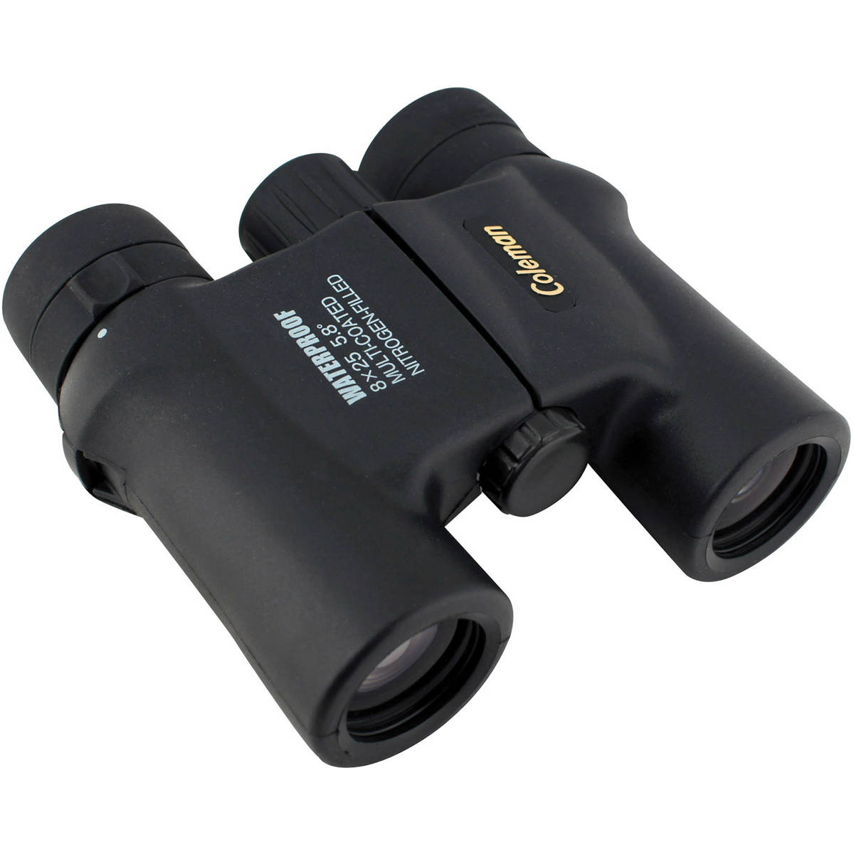 

Coleman 8x25 Signature Waterproof Roof Prism Binocular, 5.8 Degree Angle of View