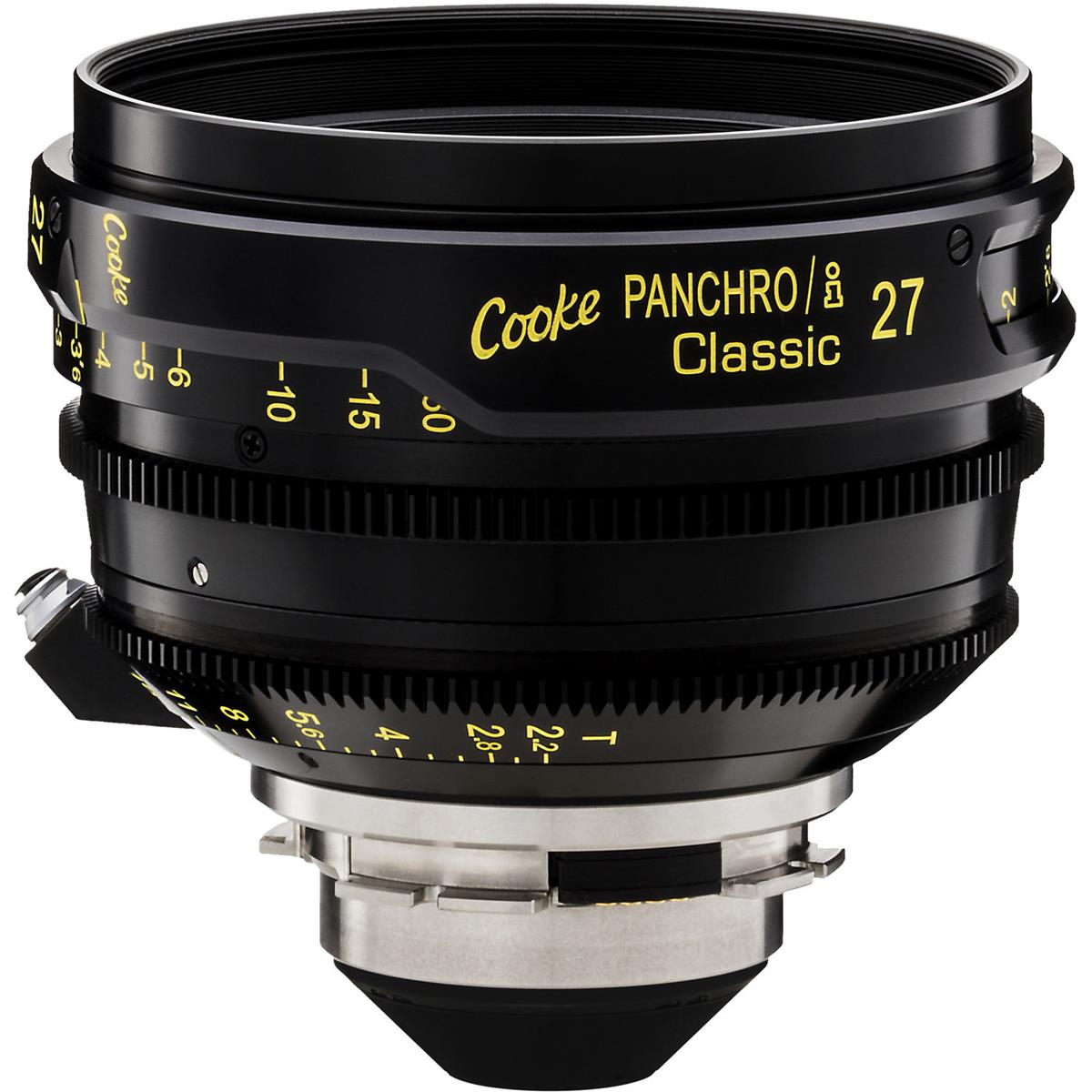 Cooke 27mm T2.2 Panchro/i Classic Prime Lens for PL Mount, Meter -  CKEPC 27M