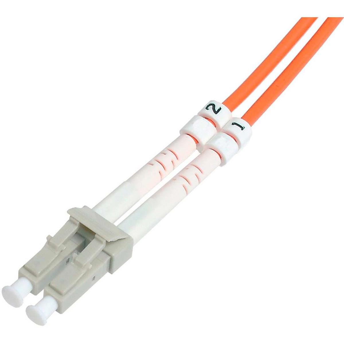 

Camplex 3m (9.84') 62.5/125u Duplex LC to LC Fiber Optic Patch Cable, Orange