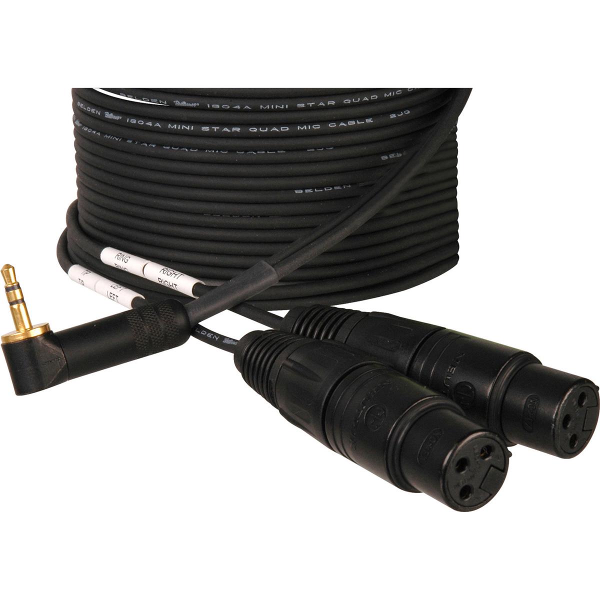

Camplex 10' 3.5mm TRS Balanced Male to Dual Unbalanced XLR Female Mic Cable