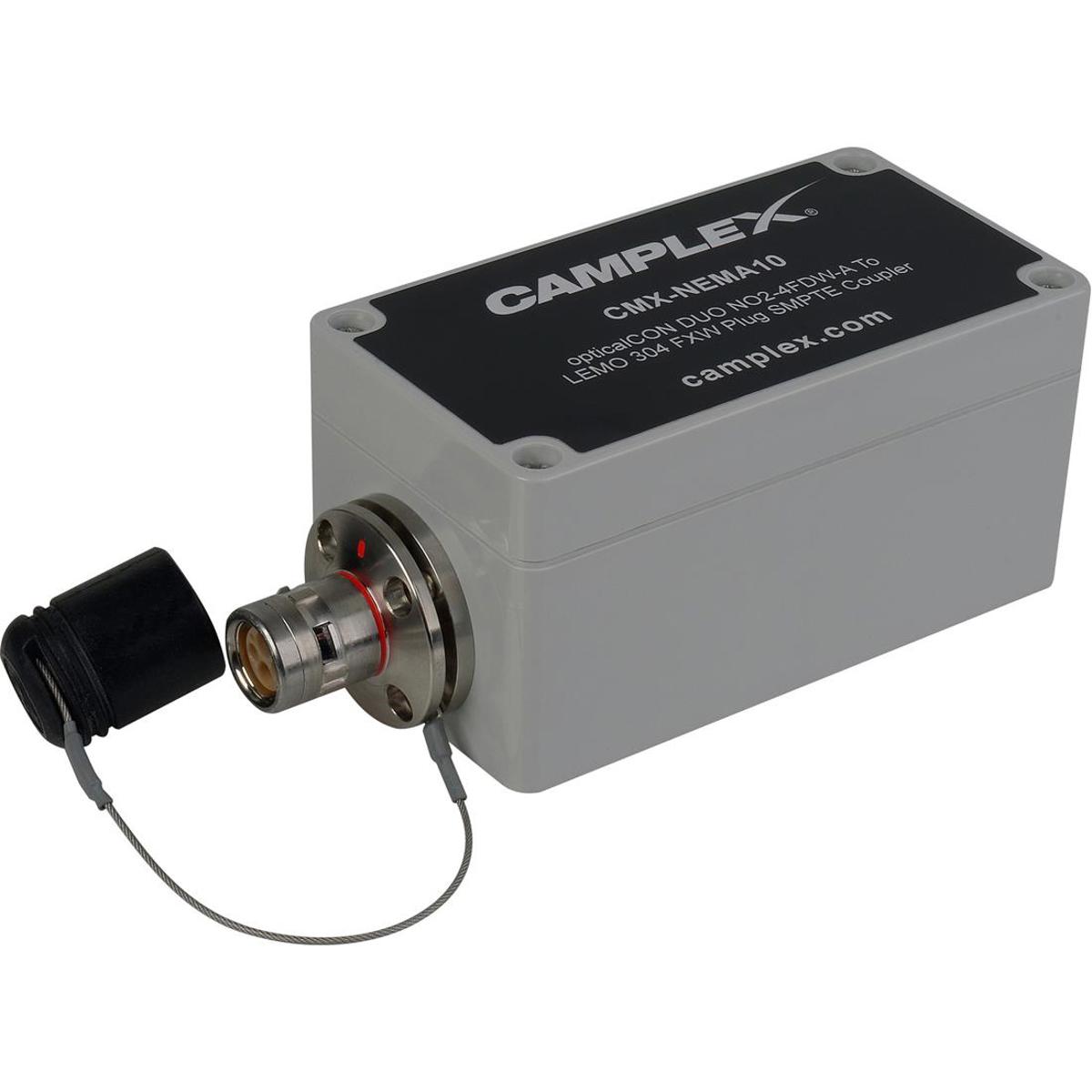 

Camplex OpticalCON DUO NO2-4FDW-A to LEMO FXW Plug SMPTE Hybrid Adapter Box