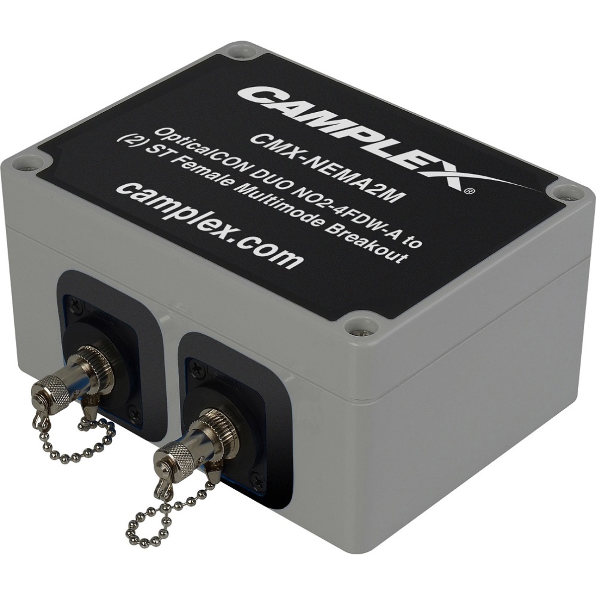 

Camplex Multimode opticalCON DUO NO2-4FDW-A to 2x LC Female Breakout Adapter Box