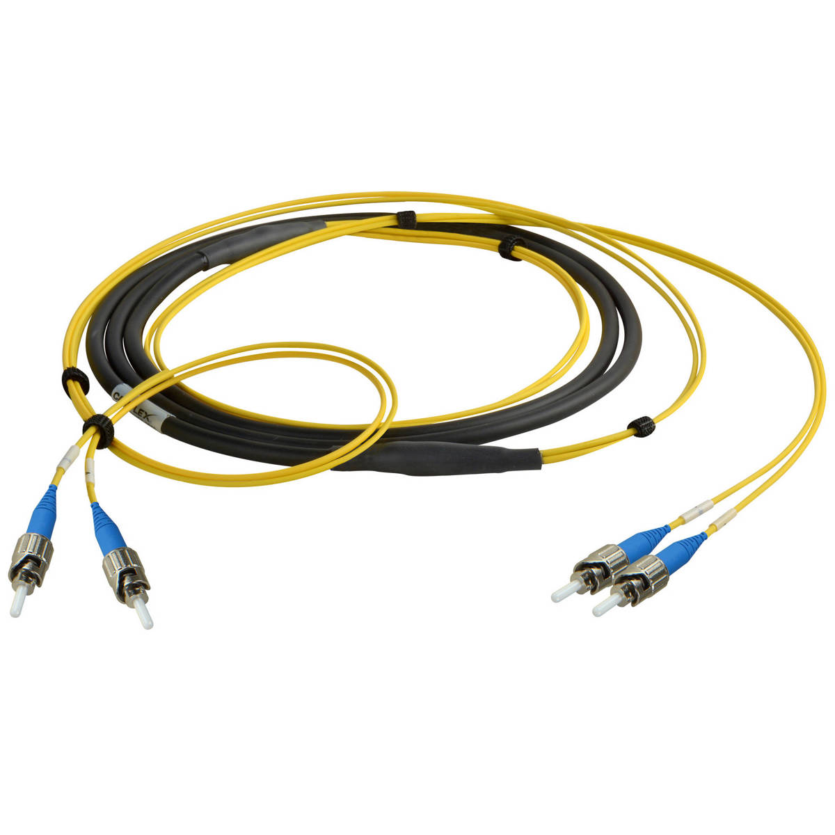 

Camplex 50' 2-Channel ST Singlemode Fiber Optic Tactical Snake Cable