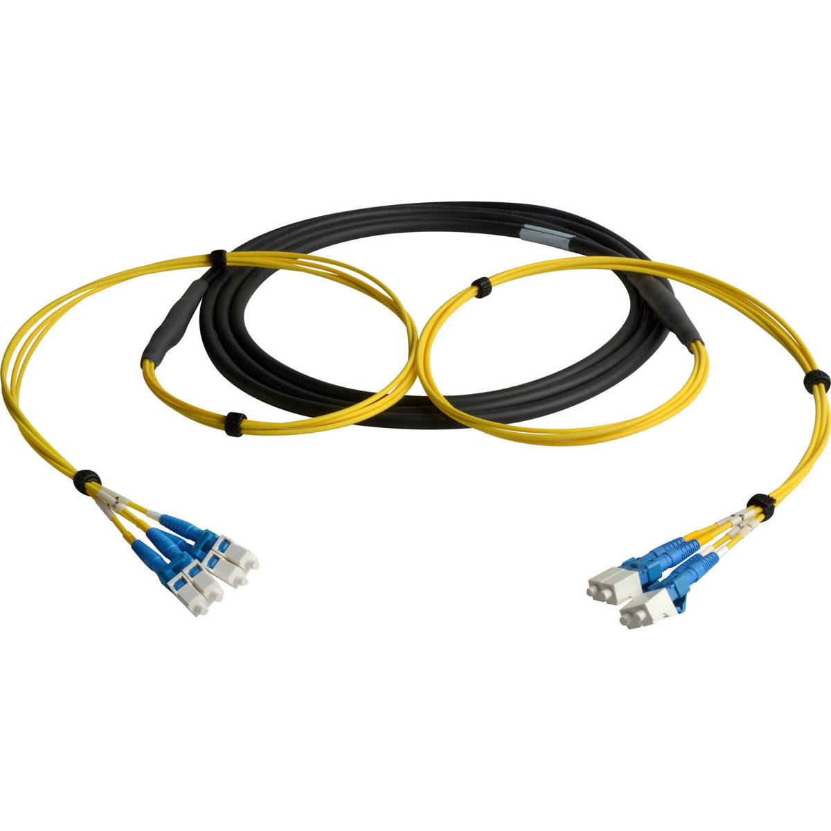 

Camplex 250' 4-Channel LC Singlemode Fiber Optic Tactical Snake Cable