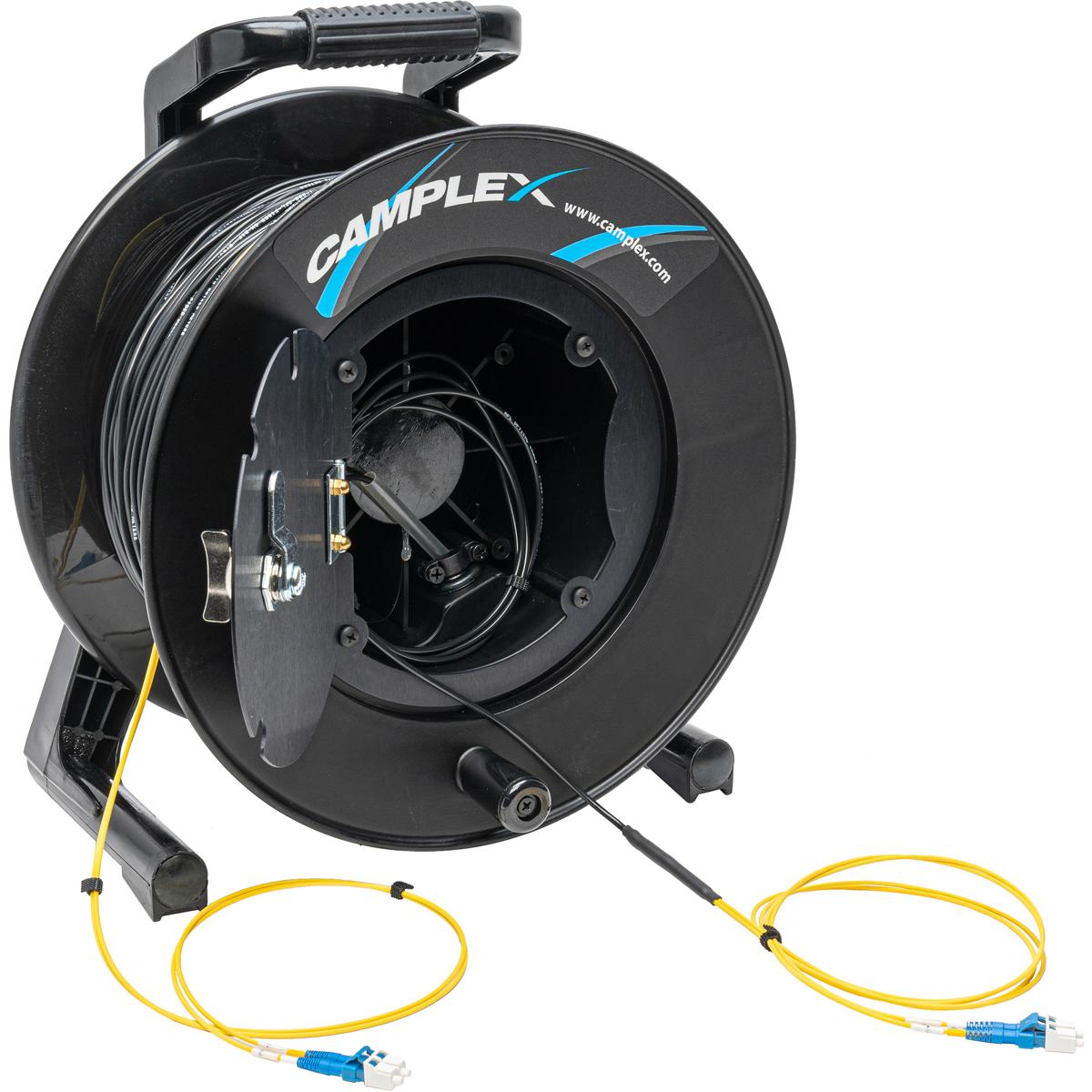 

Camplex 1000' 2-Ch LC Single Mode Fiber Optic Tactical Snake Reel Cable