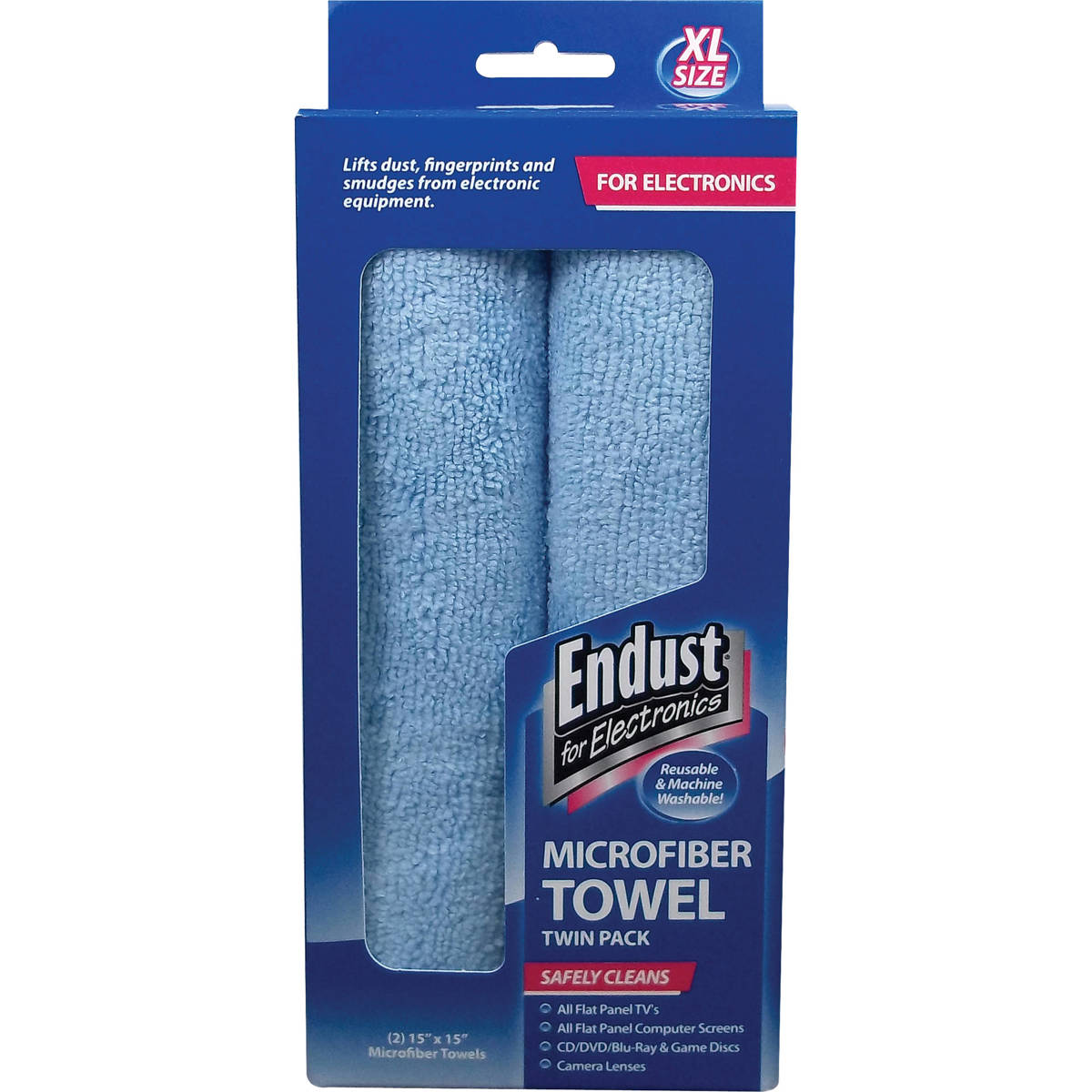 

Endust 11421 Twin Micro Fiber Towels for Electronics