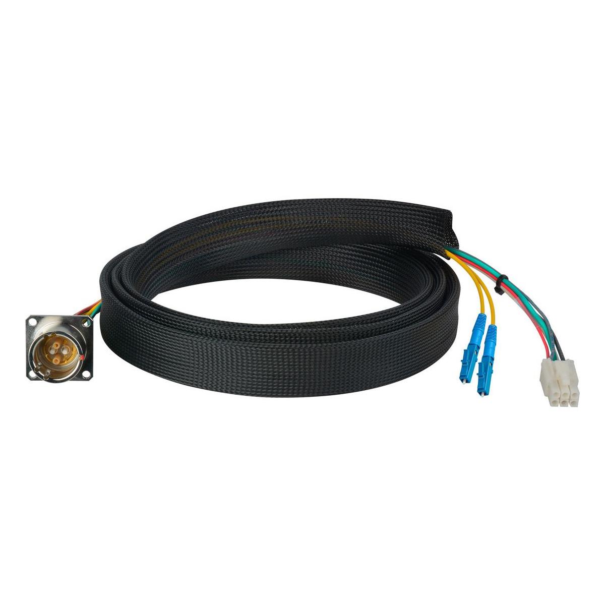 Image of Camplex FCS015A-MR 6' Receptacle Breakout Cable with LC Male Connector