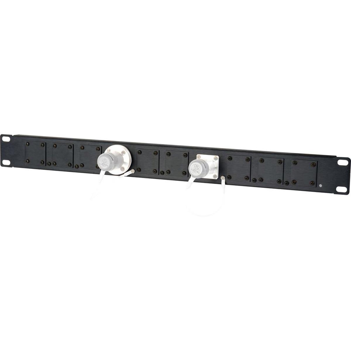

Camplex 1RU 10-Position Universal SMPTE Feedthru Panel