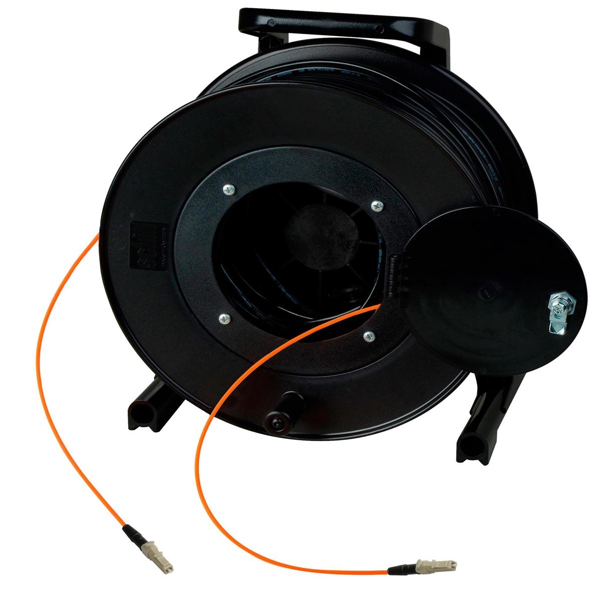 

Camplex 1000' TAC1 Simplex 1-CH OM1 Multimode LC Tactical Cable Reel,Orange