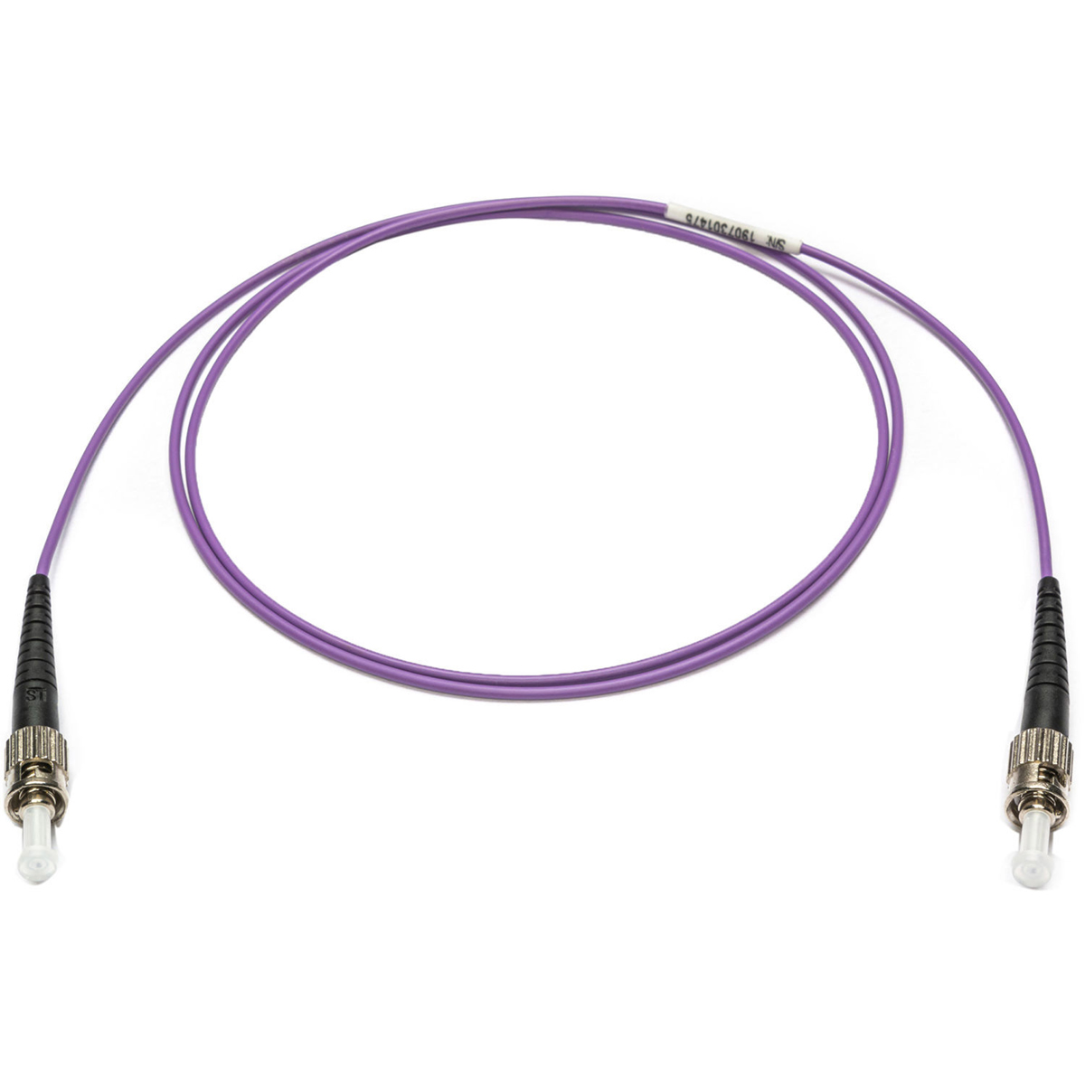 

Camplex 9.84' OM4 50/125 10/40/100G MM Simplex ST-ST Armored Patch Cable, Purple