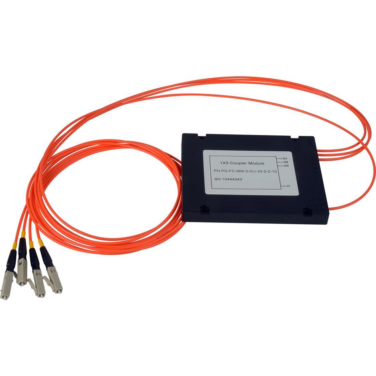 

Camplex OM3 50u 2' Multimode LC Fiber Optic 1x3 Splitter Cable