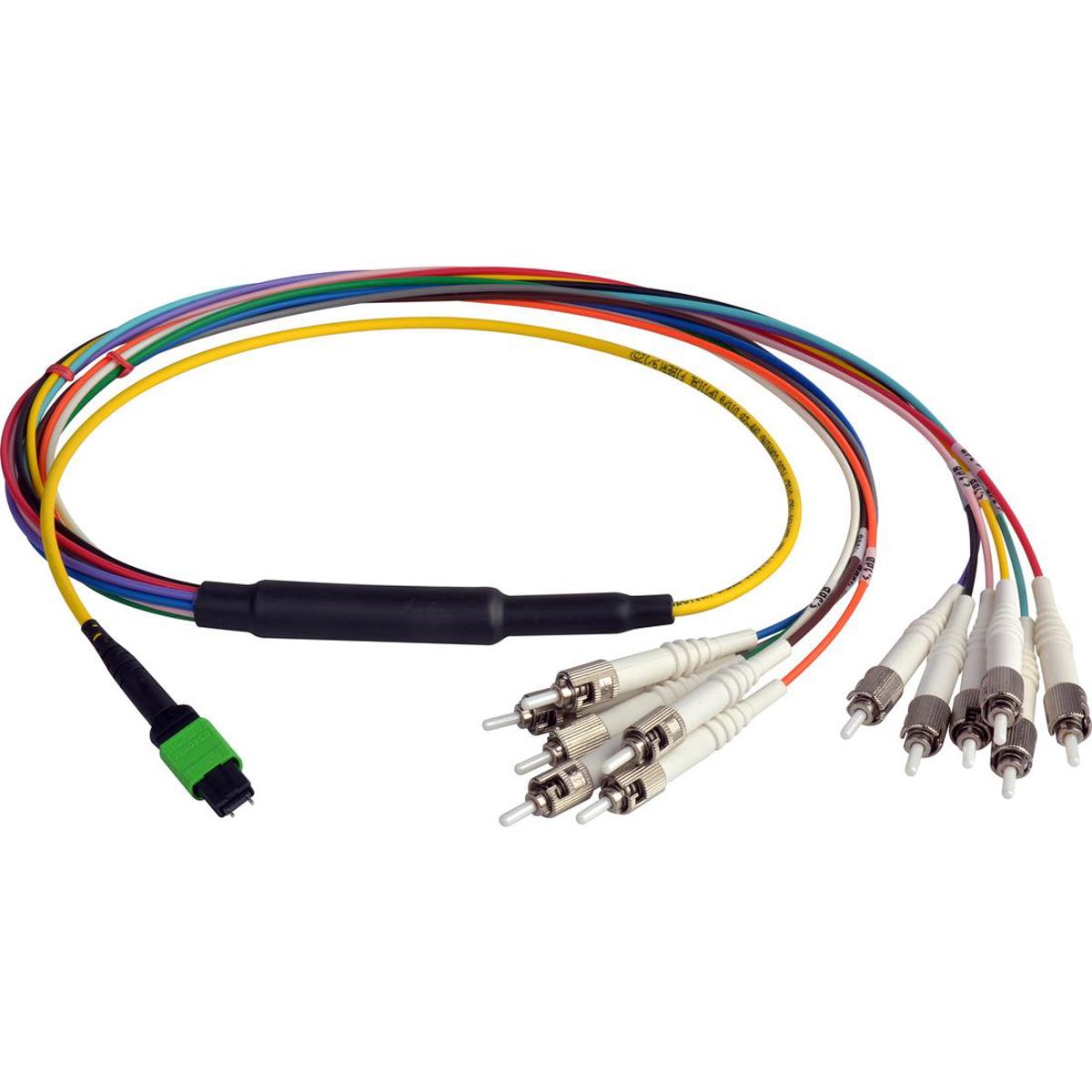 

Camplex 10' MTP Elite APC Male to 12 ST UPC Duplex Singlemode Cable, Yellow