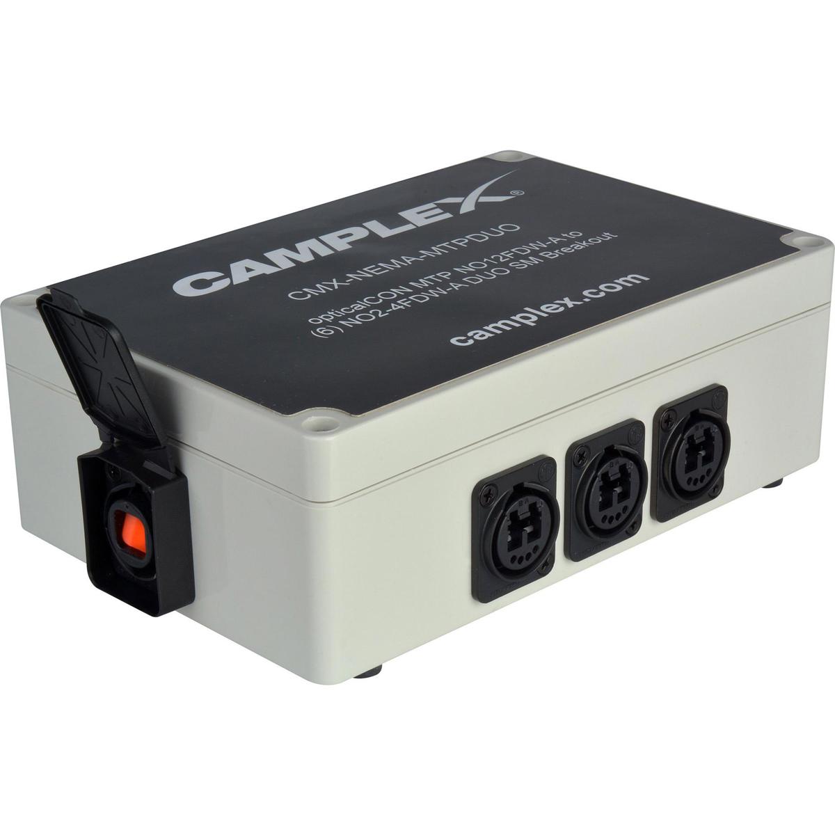 

Camplex opticalCON NO12FDW-A 12-CH to NO2-4FDW-1-A 6 Singlemode Duo Breakout Box